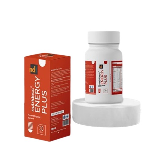Nutridecc | Energy Plus Capsules: Elevate Your Well-being with Sustained Vitality and Endurance