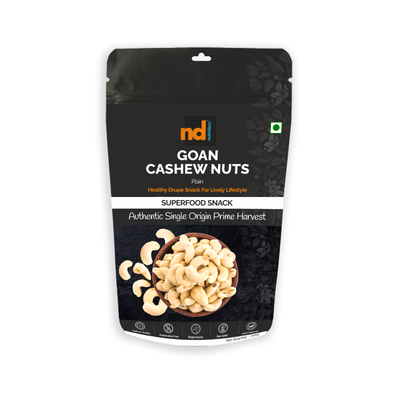 Nutridecc | Goan Cashew Nuts – Exquisite Flavors, Nutritional Riches, and Healthful Delights!"