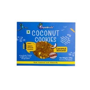 Organowild | Coconut Cookies, delicious coconut almond
